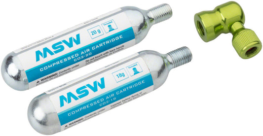 MSW - Windstream Twist 20 Kit with two 20g CO2 Cartridges