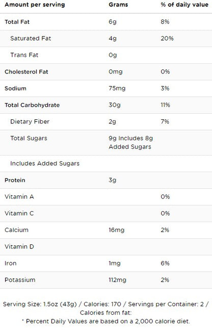 BoBos - Oat Bar - Chocolate Chip