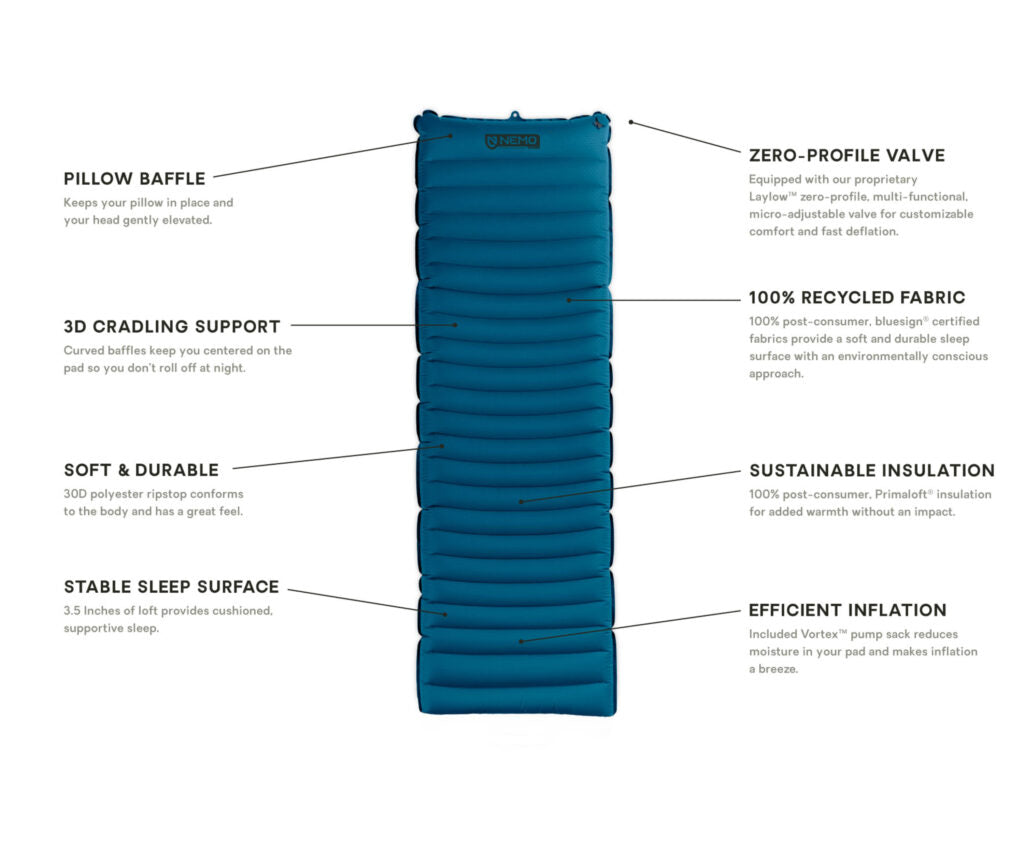 Nemo - Quasar 3D Insulated Sleeping Pad