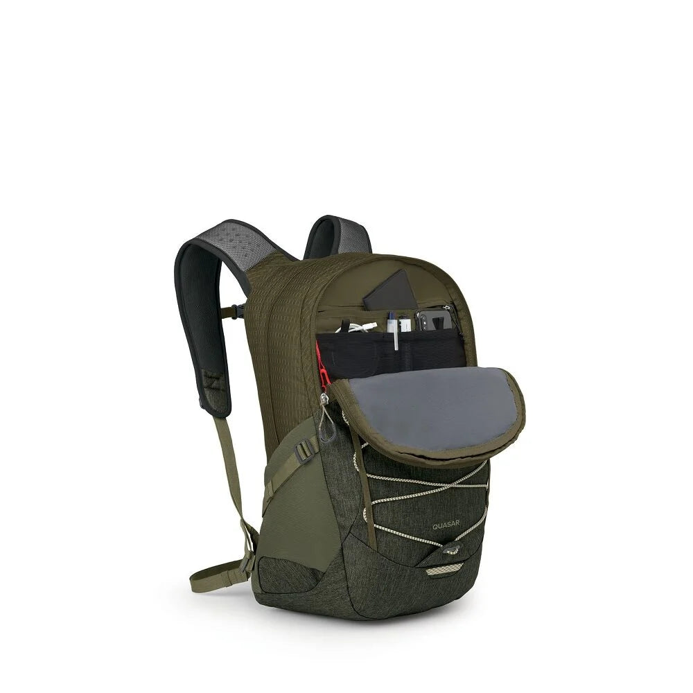 Osprey - Quasar Day Pack - Moss Green Earl Grey Heather