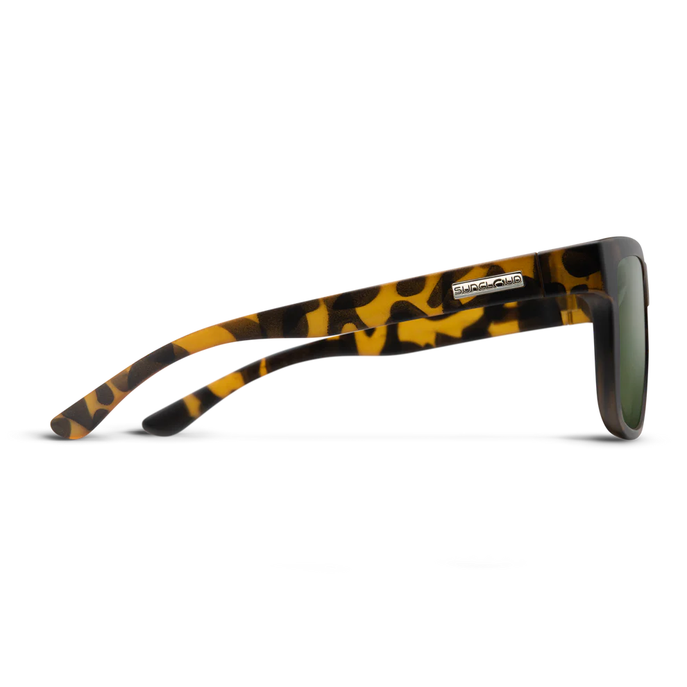 Suncloud - Quiver - Matte Yellow Tortoise/Polarized Gray Green