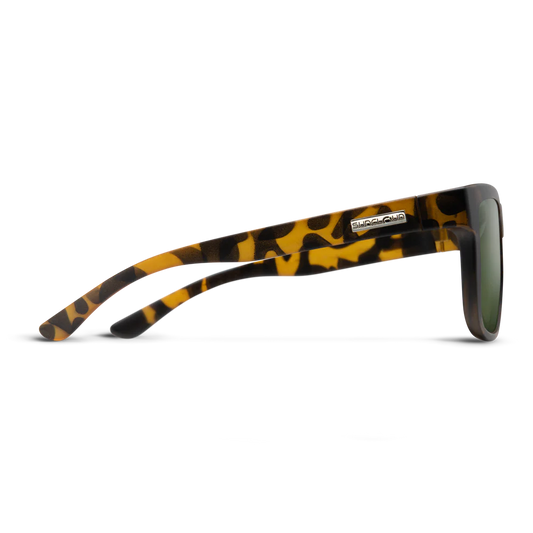 Suncloud - Quiver - Matte Yellow Tortoise/Polarized Gray Green