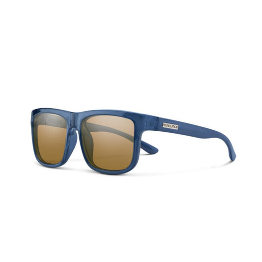 Suncloud - Quiver - Matte Crystal Denim; Polarized Brown