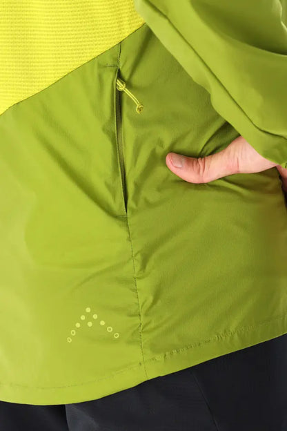 Rab - Windveil Pull-On Men's - Aspen Green/Zest