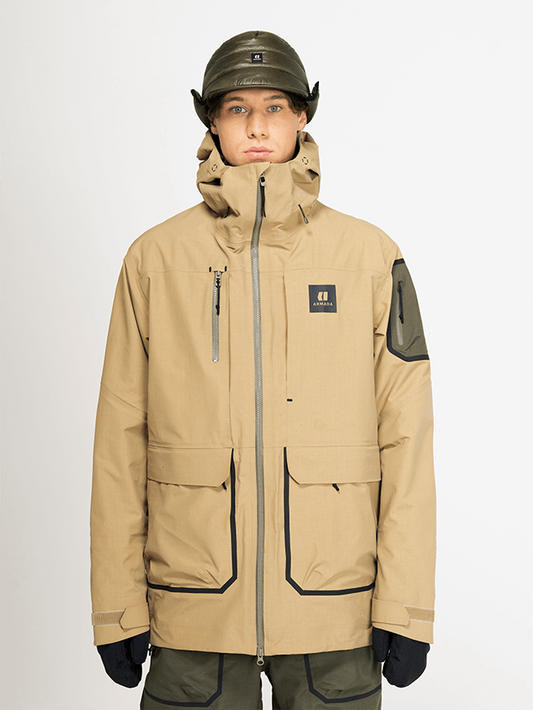 Armada - Grands 3L Jacket - Men's - Khaki