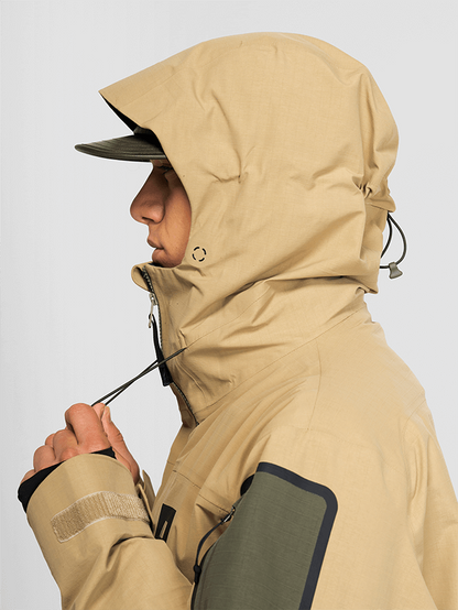 Armada - Grands 3L Jacket - Men's - Khaki