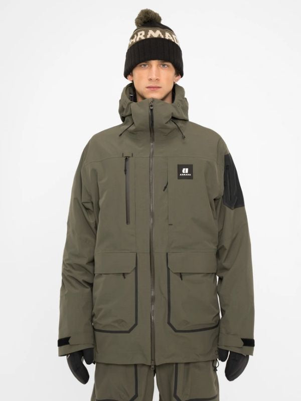 Armada - Grands 3L Jacket - Men's - Khaki