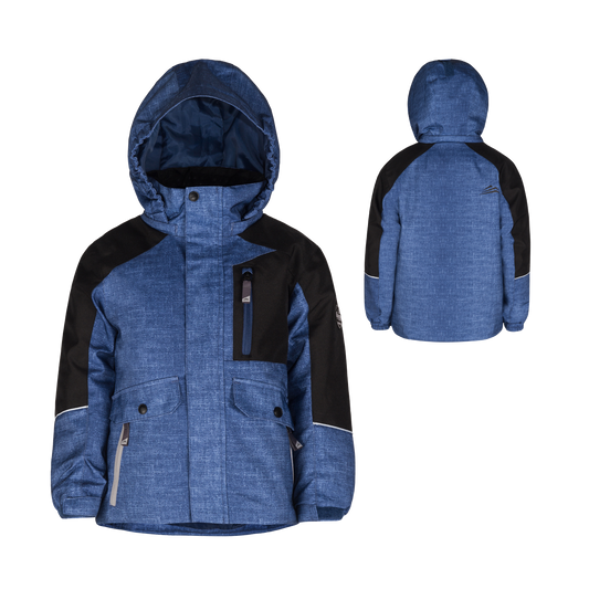 Jupa - Boys' Noah Jacket - Blue Denim Print