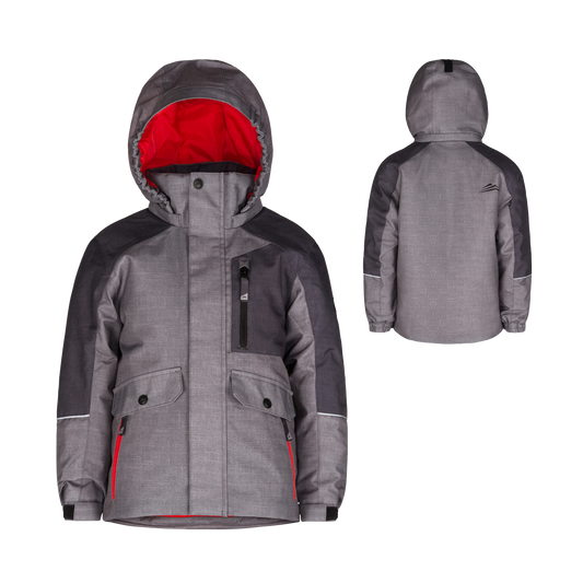 Jupa - Boys' Noah Jacket - Heather Grey Denim P