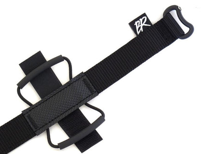 Backcountry Research - Race Strap with Overlock Saddle Mount - Black