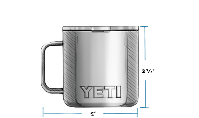 Yeti Coolers - Rambler 14oz Mug - Sandstone Pink