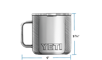 Yeti Coolers - Rambler 14oz Mug - Sandstone Pink