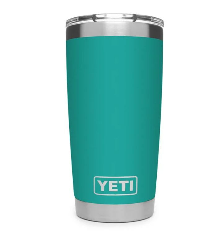 Yeti Coolers - Rambler 20oz Tumbler - Aquifer Blue