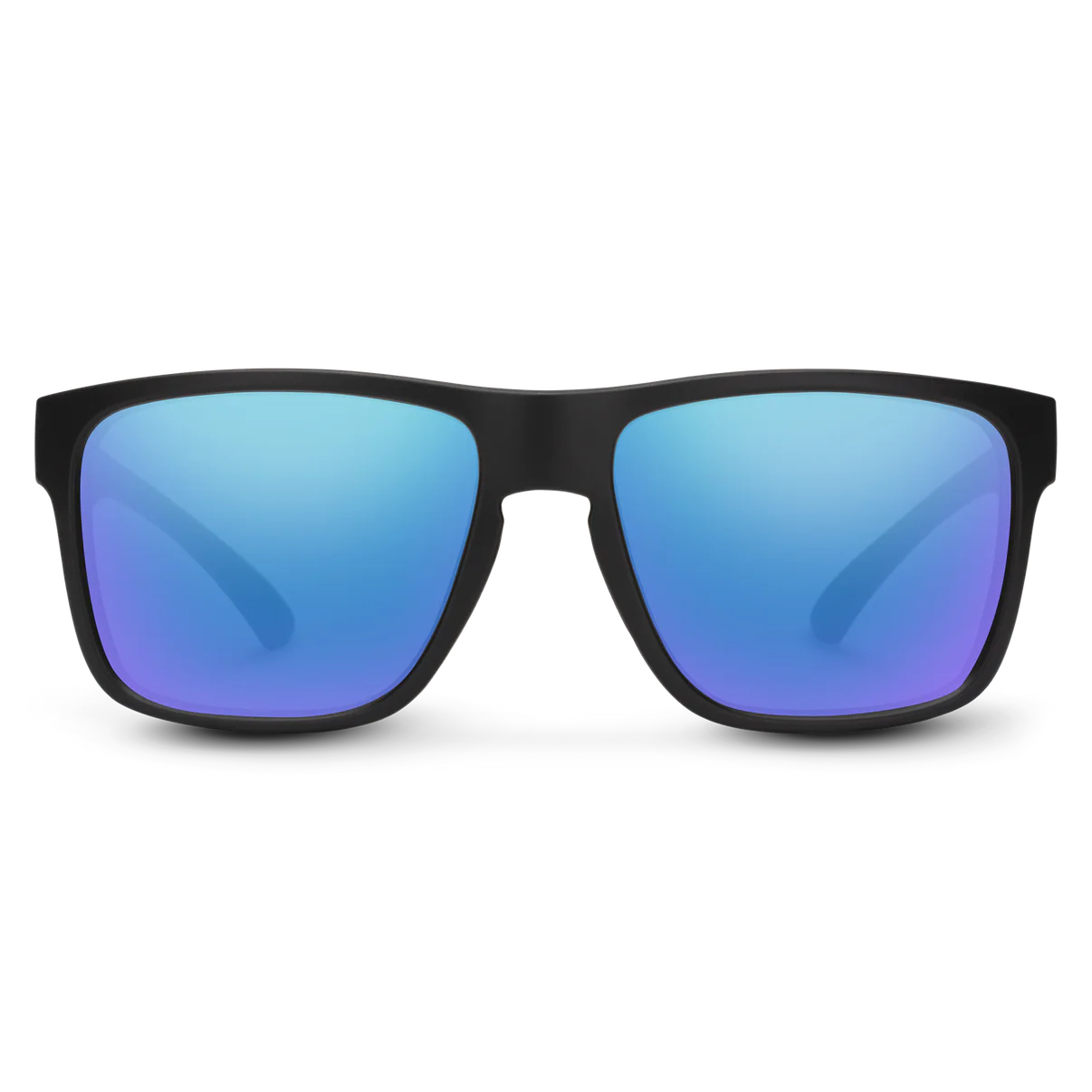 Suncloud - Rambler - Matte Black; Blue Mirror