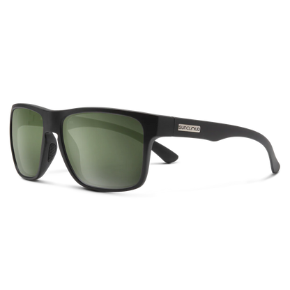 Suncloud - Rambler - Matte Black; Gray Green