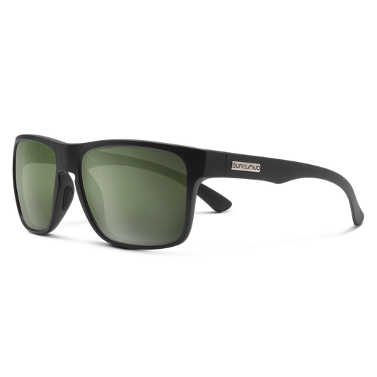 Suncloud - Rambler - Matte Black; Gray Green
