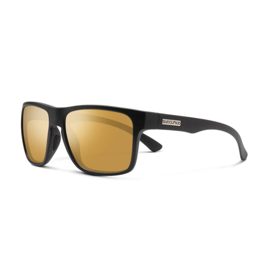 Suncloud - Rambler - Matte Black/Polarized Sienna Mirror