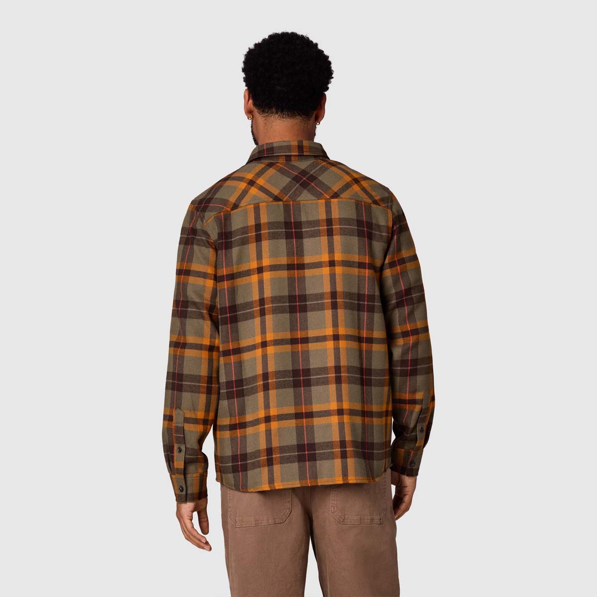 Outdoor Research - Feedback Flannel Twill Shirt - Men's - Ranger Green/Sedona Plaid