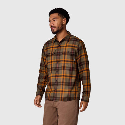 Outdoor Research - Feedback Flannel Twill Shirt - Men's - Ranger Green/Sedona Plaid