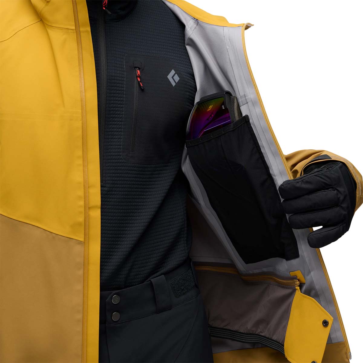 Black Diamond - Men's Recon Stretch Shell - Amber-Flax