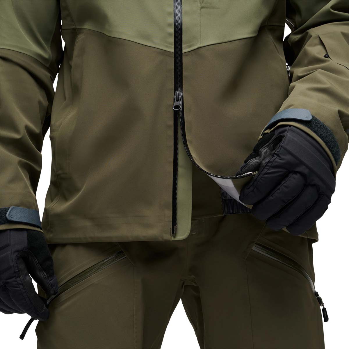 Black Diamond - Men's Recon Stretch Shell - Tundra-Dark Moss