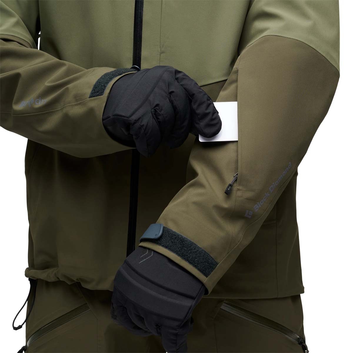 Black Diamond - Men's Recon Stretch Shell - Tundra-Dark Moss