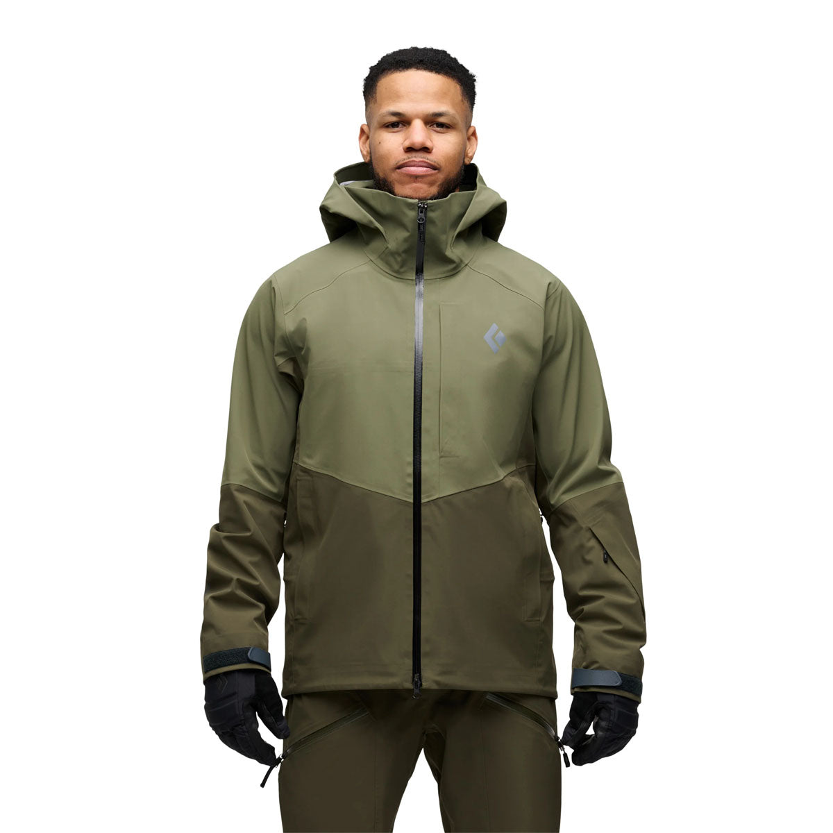 Black Diamond - Men's Recon Stretch Shell - Tundra-Dark Moss