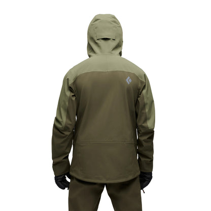 Black Diamond - Men's Recon Stretch Shell - Tundra-Dark Moss
