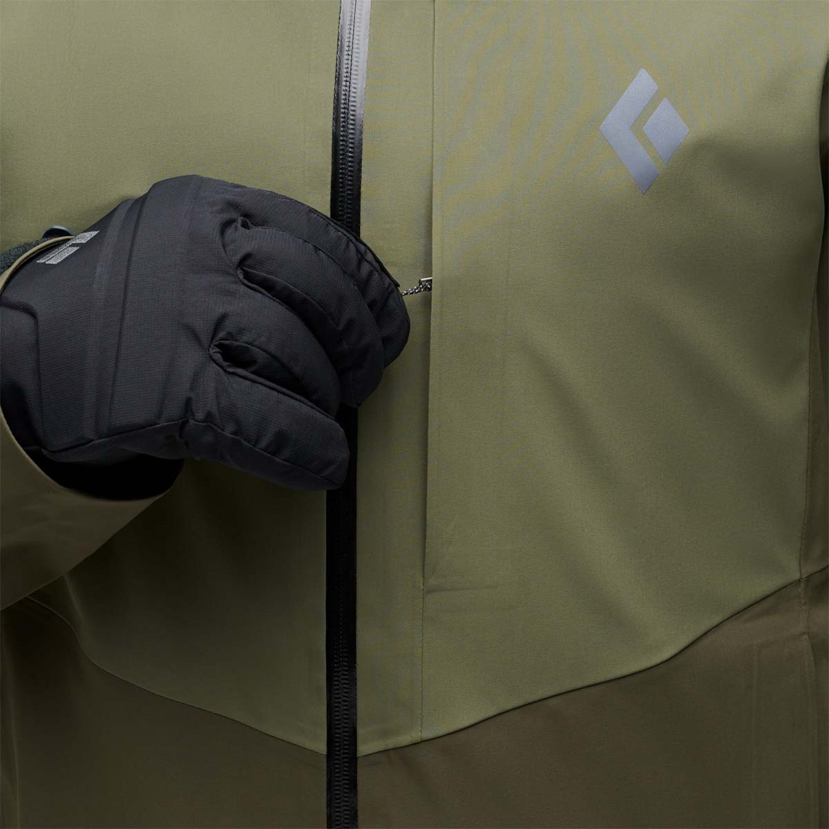 Black Diamond - Men's Recon Stretch Shell - Tundra-Dark Moss