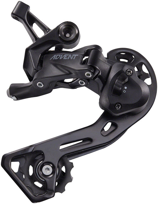 microSHIFT - ADVENT Rear Derailleur - 9 Speed, Medium Cage, Black, With Clutch