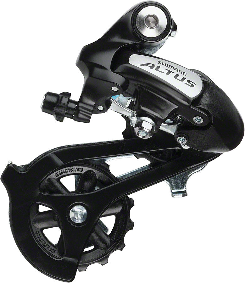 Shimano - Altus RD-M310 Rear Derailleur - 7, 8 Speed, Long Cage, Black - Black
