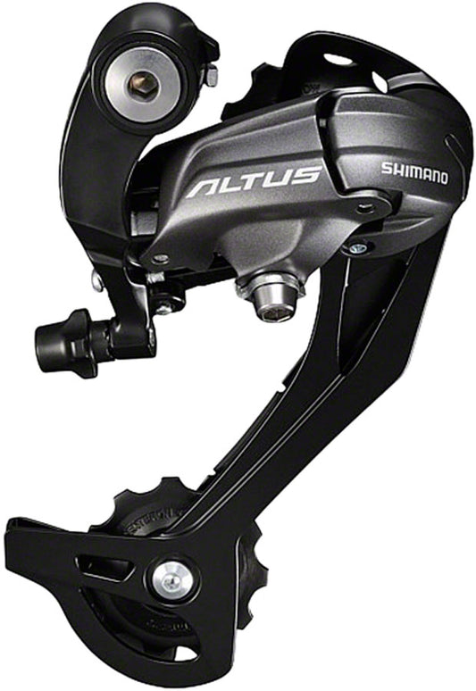 Shimano - Altus RD-M370-SGS Rear Derailleur - 9 Speed, Long Cage, Black
