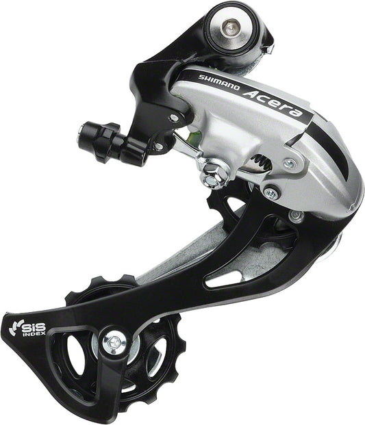 Shimano - Acera RD-M360-SGS Rear Derailleur - 7,8 Speed, Long Cage, Silver