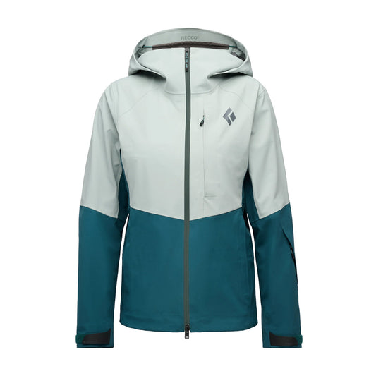 Black Diamond - Women's Recon Stretch Shell - Agave-Deep Woods