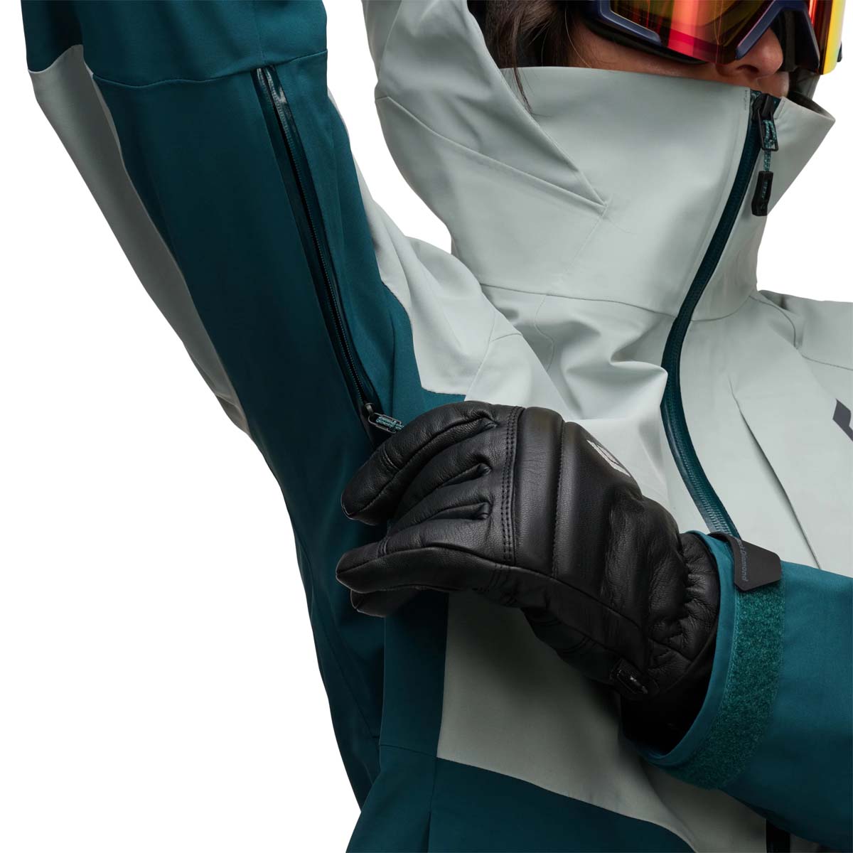 Black Diamond - Women's Recon Stretch Shell - Agave-Deep Woods