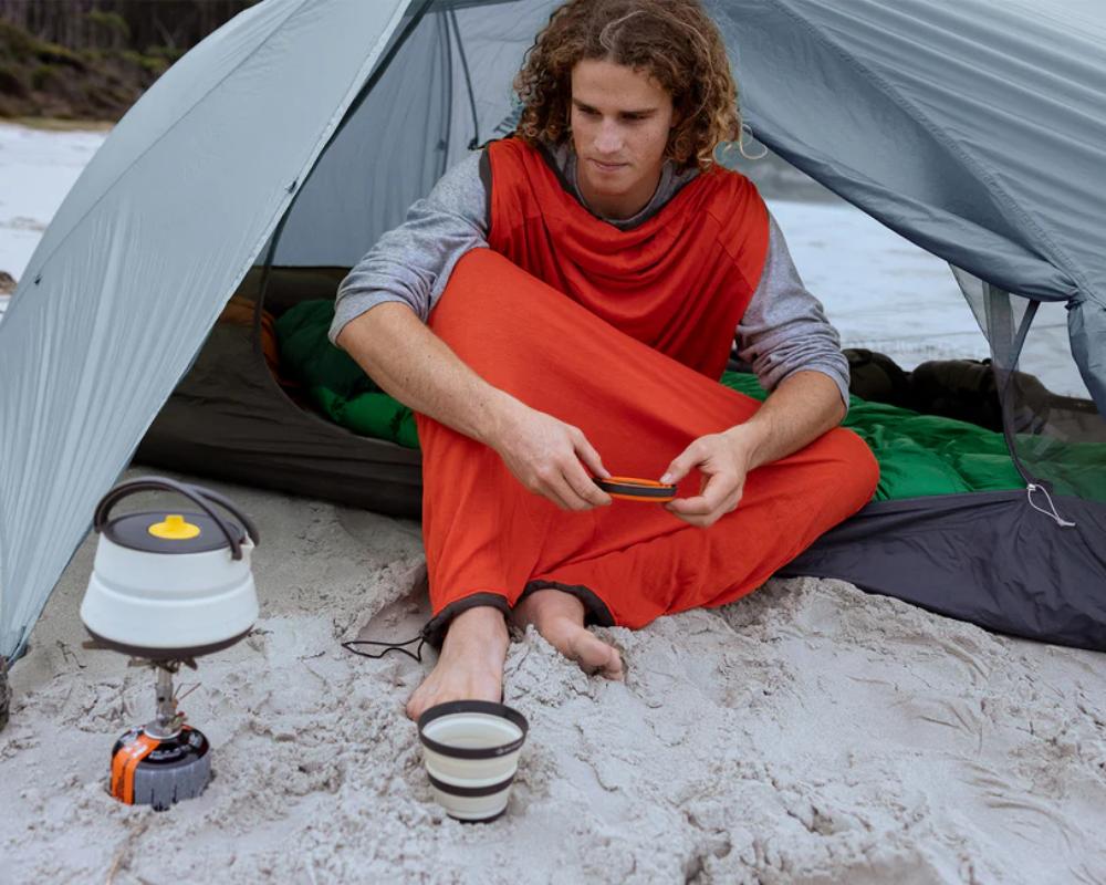 Sea to Summit - Reactor Extreme Mummy Liner - Spicy Orange