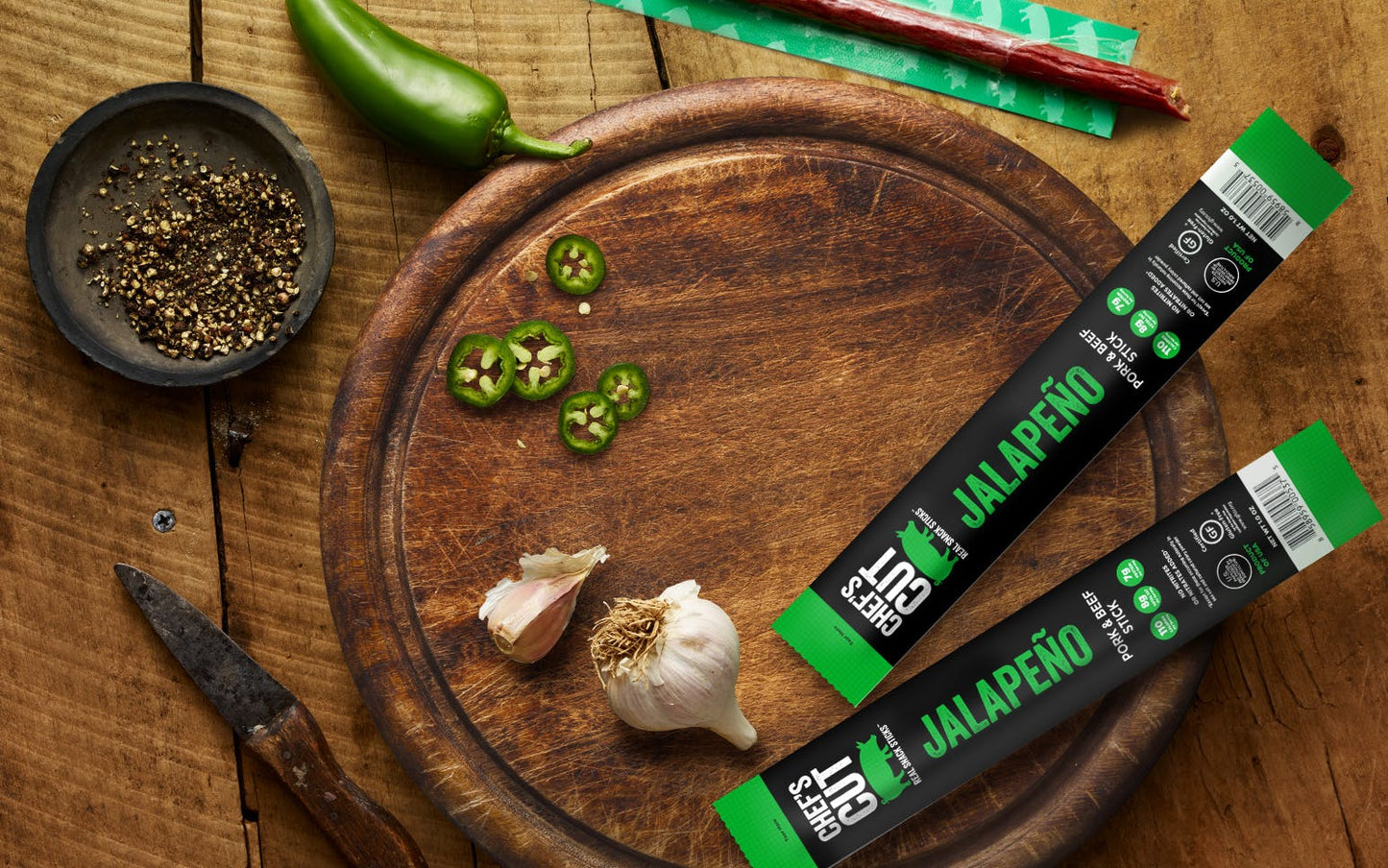 Chefs Cut Jerky - Real Snack Stick 1oz - Ghost Pepper