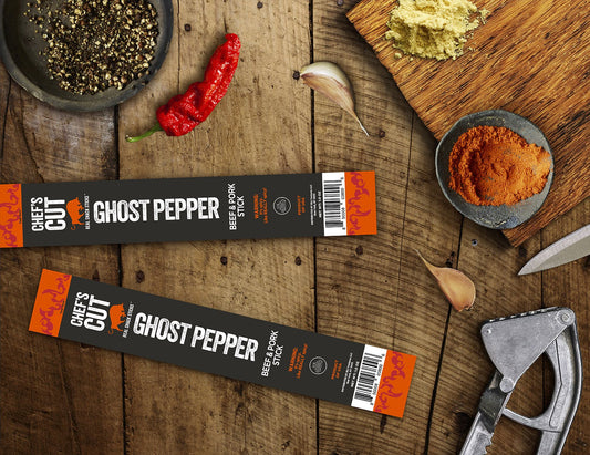 Chefs Cut Jerky - Real Snack Stick 1oz - Ghost Pepper
