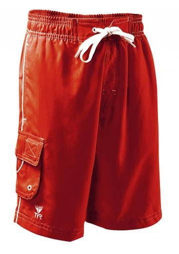 Tyr - Boys' Challenger Trunks - Red