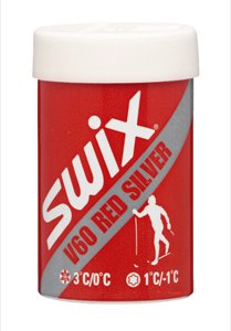 Swix - V-Line Hard Kick Wax - Red /Silver