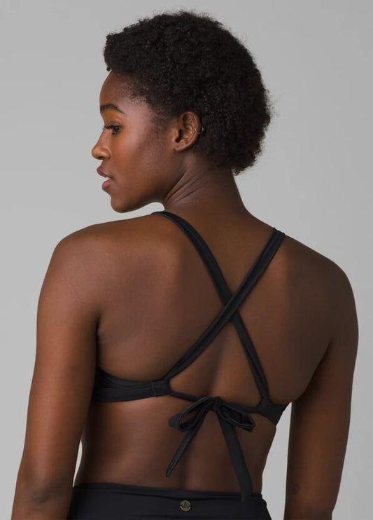 Prana - Regan Top Sample - SM Solid Black - Black Solid