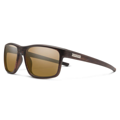 Suncloud - Respek - Matte Black; Polarized Red Mirror