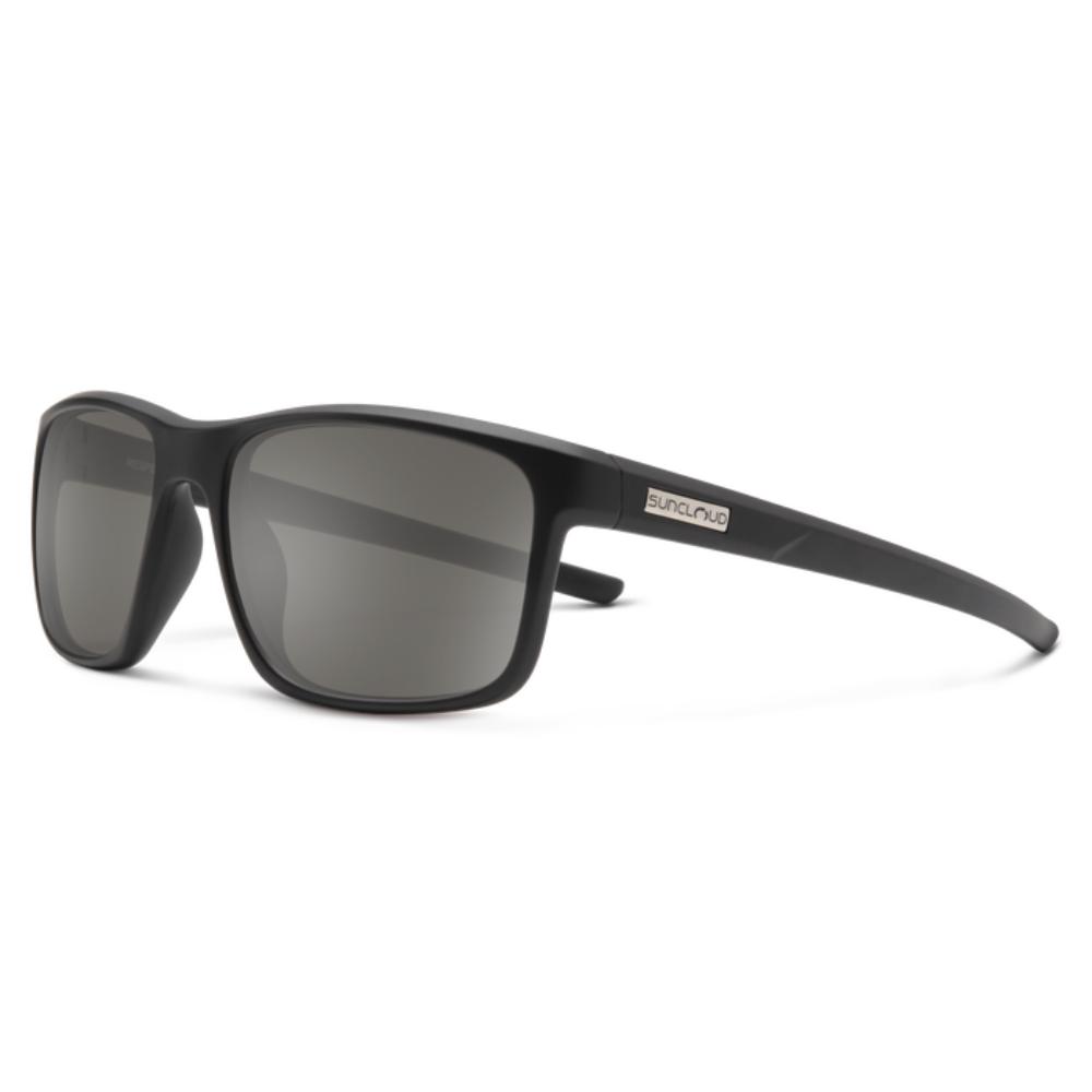 Suncloud - Respek - Matte Black; Polarized Red Mirror