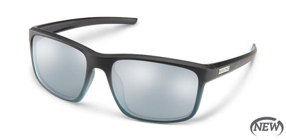 Suncloud - Respek - Transparent Gray; Polarized Silver Mirror