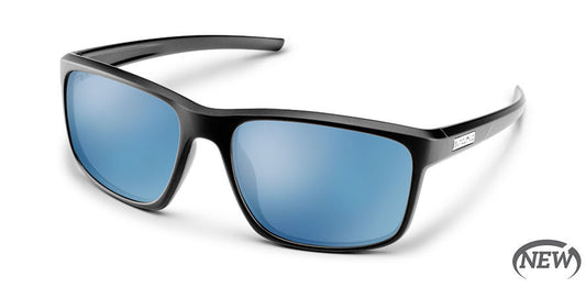 Suncloud - Respek - Matte Black; Polarized Red Mirror