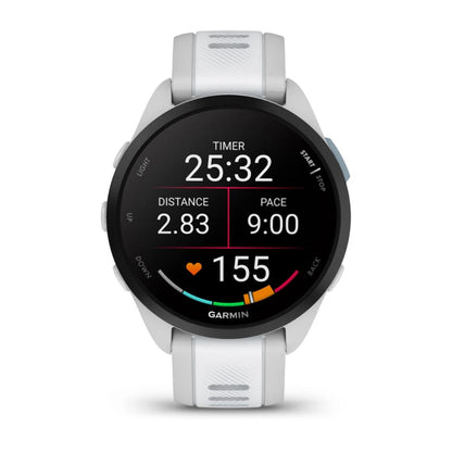 Garmin - Forerunner 165 Music - Mist Gray/Whitestone