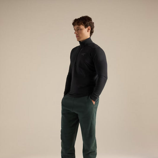 Arc'teryx - Rho LT Zip Neck Men's - Black