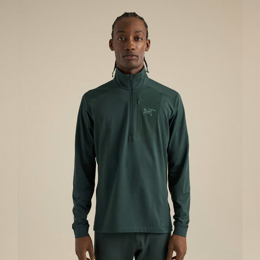 Arc'teryx - Rho LT Zip Neck Men's - Dark Jade