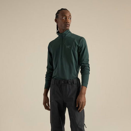 Arc'teryx - Rho LT Zip Neck Men's - Dark Jade