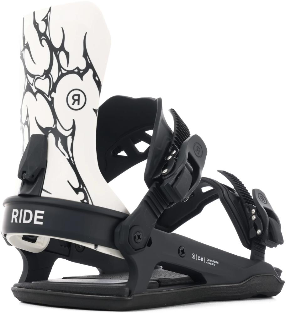 Ride - C-8 Snowboard Bindings 2025 - Men's - Black
